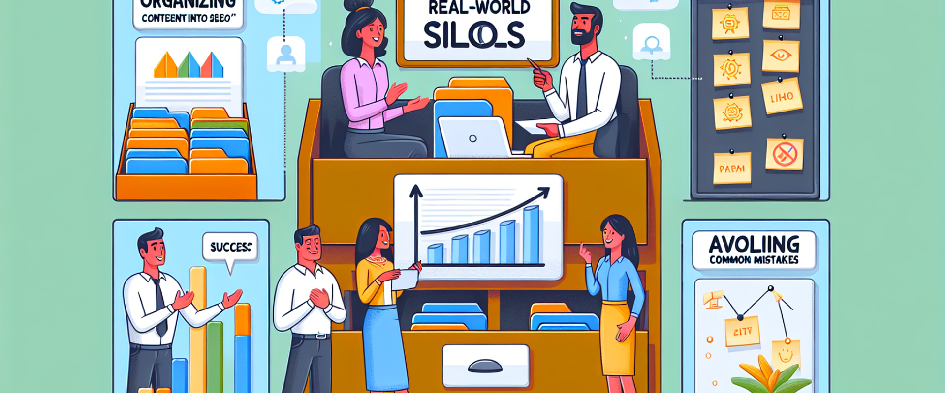 Discover how to structure your website content into SEO silos that establish topical authority, improve rankings, and enhance user experience. Practical implementation guide for businesses.